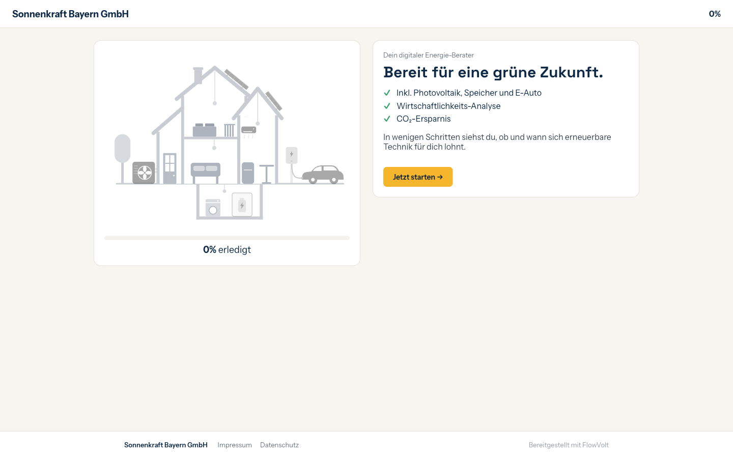 Der digitale Energie-Berater in FlowVolt